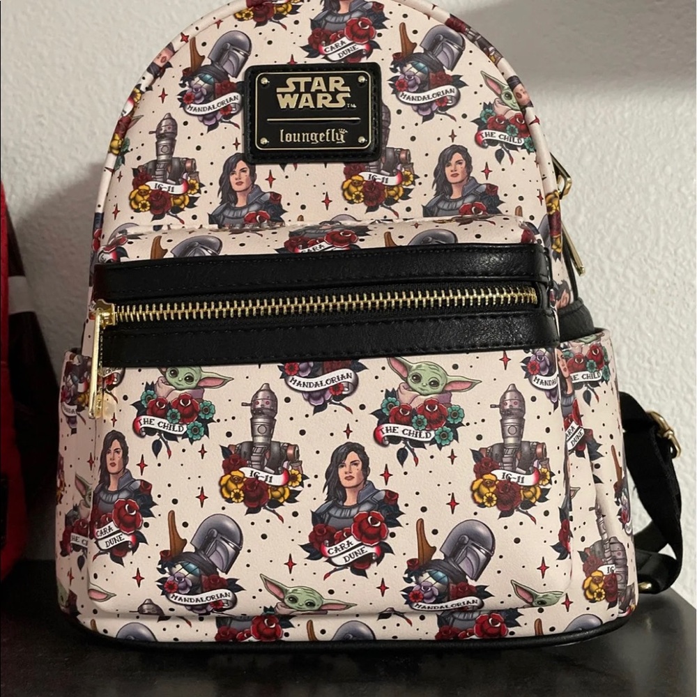 Loungefly x Mandalorian Tattoo Print